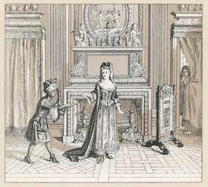 Kostium Francja XVII wiek autorstwa French School