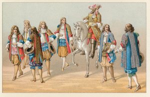 Kostium Francja XVII wiek autorstwa French School