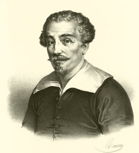 Francesco Albani lub Albano, portret (grafika) autorstwa French School