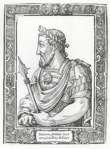 Franciszek I z Francji (grafika) autorstwa French School