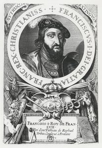 Franciszek I z Francji (grafika) autorstwa French School