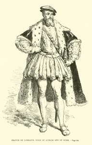 Franciszek de Lorraine, książę Aumale i Guise autorstwa French School
