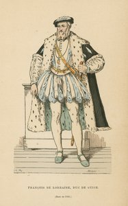 Franciszek Lotaryngii, książę Guise autorstwa French School