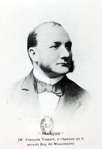 Francois Tassart, kamerdyner Guy de Maupassant (1850-93), z La Fin de Maupassant autorstwa Georgesa Normandy, opublikowane w 1927, Paryż autorstwa French School