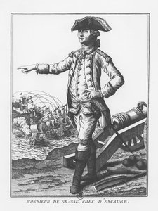 François-Joseph Paul, hrabia Grasse (grafika) autorstwa French School