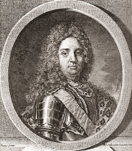 François-Marie de Broglie, 1. książę Broglie, 1671 1745. Francuski dowódca wojskowy. Z Les Heures Libres opublikowanego w 1908 roku. autorstwa French School