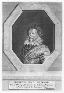 Fryderyk Henryk, książę Orański-Nassau (grafika) autorstwa French School