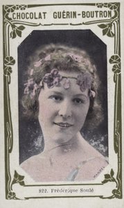 Frederique Soule (kolorowe zdjęcie) autorstwa French School