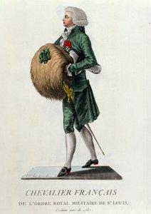 Francuski Kawaler Orderu św. Ludwika, 1787 autorstwa French School