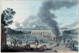 Rewolucja francuska: „”Reveillon 28 kwietnia zdobyli tapety autorstwa French School