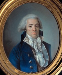 Rewolucja francuska: „”Portret Bertranda Barere de Vieuzac (1755-1841), członka Comite de Salut Public”” Pastelowy obraz Ecole francaise. XVIII-wieczny Paryż, Musee Carnavalet - Rewolucja Francuska: „” Portret Bertranda Barere de Vieuzac (17 autorstwa French School