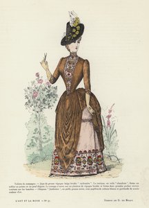 Francuski talerz mody, 1885-86 autorstwa French School