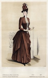 Francuski talerz modowy, koniec XIX wieku autorstwa French School
