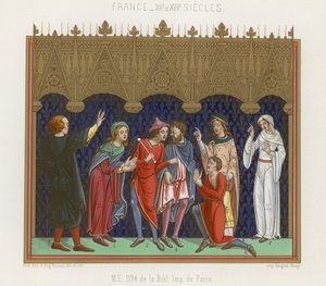 Figury francuskie z XII i XIII wieku autorstwa French School