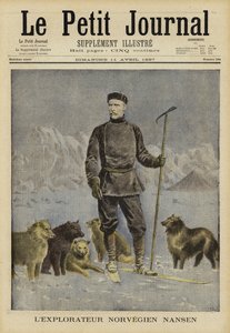 Fridtjof Nansen, norweski odkrywca autorstwa French School