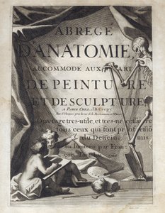 Frontyspis - Anatomia abstrakcyjna, przystosowana do sztuki malarskiej i rzeźbiarskiej - Abrege d