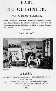 Frontyspis z LArt du Cuisinier Antoine