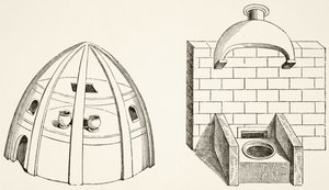 Piece, używane przez naukowców i alchemików w średniowieczu, z Science and Literature in the Middle Ages Paula Lacroix (1806-84) opublikowanej w Londynie 1878 autorstwa French School