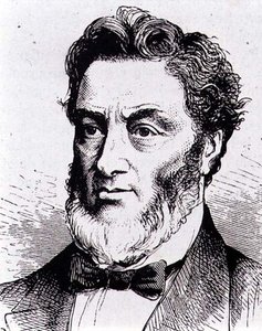 Gabriel-Claude-Jules Favre (1809-1880) polityk francuski (grafika) autorstwa French School