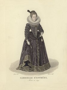Gabrielle dEstrees, kochanka króla Francji Henryka IV