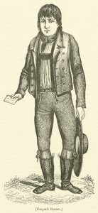 Gaspard Hauser (rycina) autorstwa French School