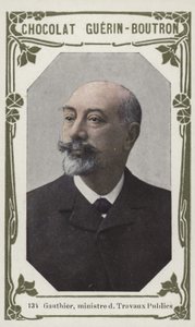 Gauthier, Minister Robót Publicznych (kolorowe zdjęcie) autorstwa French School