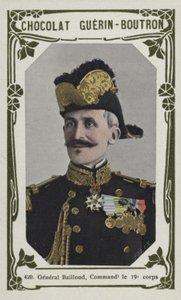 Generał Bailloud, dowódca 19 Korpusu (kolorowe zdjęcie) autorstwa French School