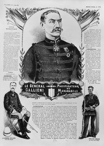 Generał Joseph Gallieni (1849-1916) 1898 autorstwa French School