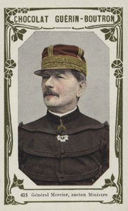 Generał Mercier, były minister (kolorowe zdjęcie) autorstwa French School