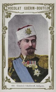 Generał Nikiforoff, bulgare (kolorowe zdjęcie) autorstwa French School
