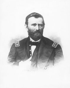 Generał Ulysses S. Grant (grafika) autorstwa French School