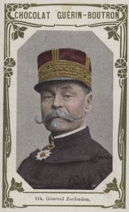 Generał Zurlinden (kolorowe zdjęcie) autorstwa French School