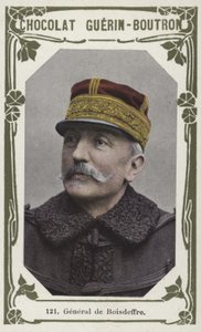 Generał de Boisdeffre (kolorowe zdjęcie) autorstwa French School