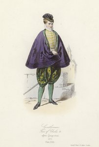 Dżentelmen czasów Karola IX z Francji autorstwa French School