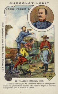 George de Villebois-Mareuil, francuski żołnierz walczący po stronie Burów podczas wojny burskiej. autorstwa French School