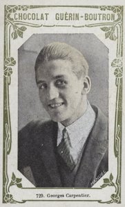 Georges Carpentier (kolorowe zdjęcie) autorstwa French School