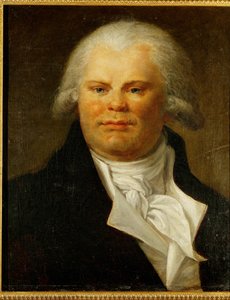 Georges Jacques Danton, poeta i rewolucjonista, stracony ... autorstwa French School