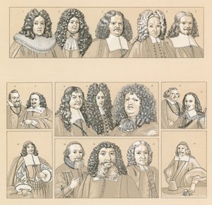 Niemcy XVII-XVIII wiek kostium autorstwa French School