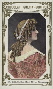 Gilda Darthy, rola Madame de Montespan (kolorowe zdjęcie) autorstwa French School