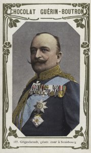 Gilgenheimb, komendant generalny Strasburga (kolorowe zdjęcie) autorstwa French School