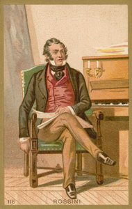 Gioachino Rossini, włoski kompozytor autorstwa French School