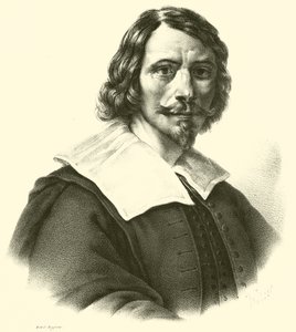 Giovanni Francesco Barbieri, znany jako Guercino lub il Guercino, portret autorstwa French School