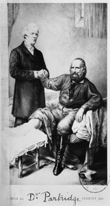 Giuseppe Garibaldi (1807-82) z doktorem Partridge, ok. 1862 autorstwa French School
