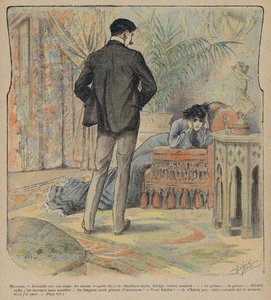 Gogosse autorstwa Maxa Villemera (kolorowa litografia) autorstwa French School