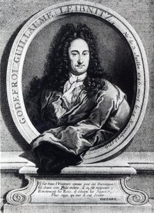 Gottfried Wilhelm Leibniz autorstwa French School