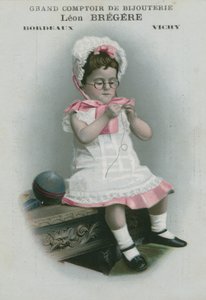 Duży sklep jubilerski, Leon Bregere, Bordeaux, Vichy autorstwa French School