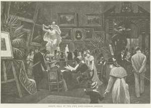 Wielka Sala Sztuk Pięknych autorstwa French School
