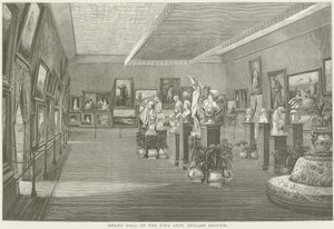 Wielka Sala Sztuk Pięknych autorstwa French School