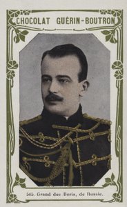 Wielki Książę Rosji Borys (kolorowe zdjęcie) autorstwa French School