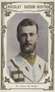 Wielki książę Serge (kolorowe zdjęcie) autorstwa French School